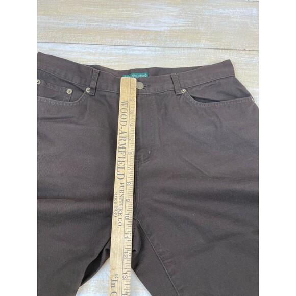 Vtg Ralph Lauren Jeans Company Petite Women’s 100% Cotton Brown Capri Pants 8P - Picture 7 of 11